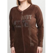 Халат Romeo Life 2XL,3XL,4XL велюр 3141